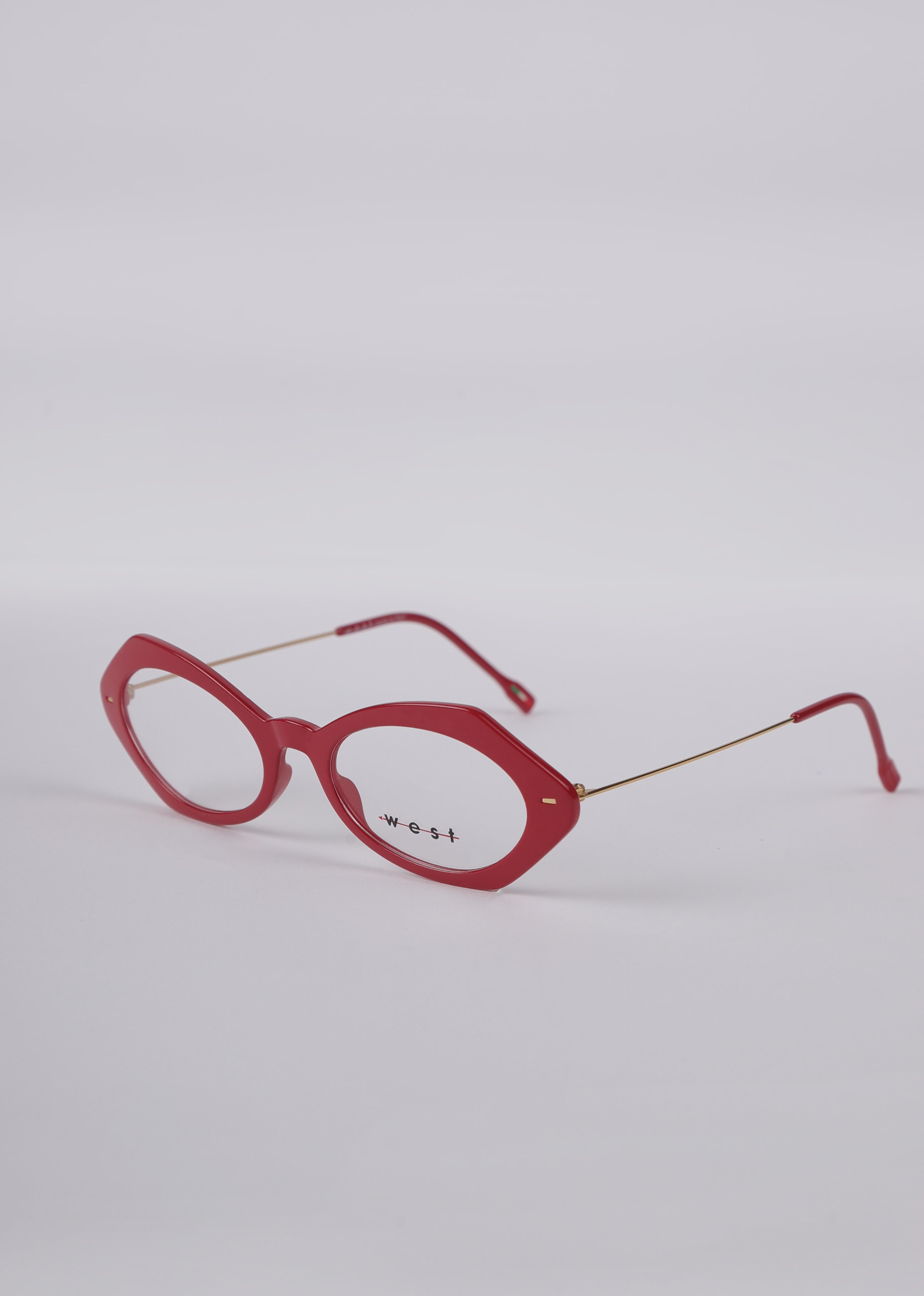 WEST Red glasses