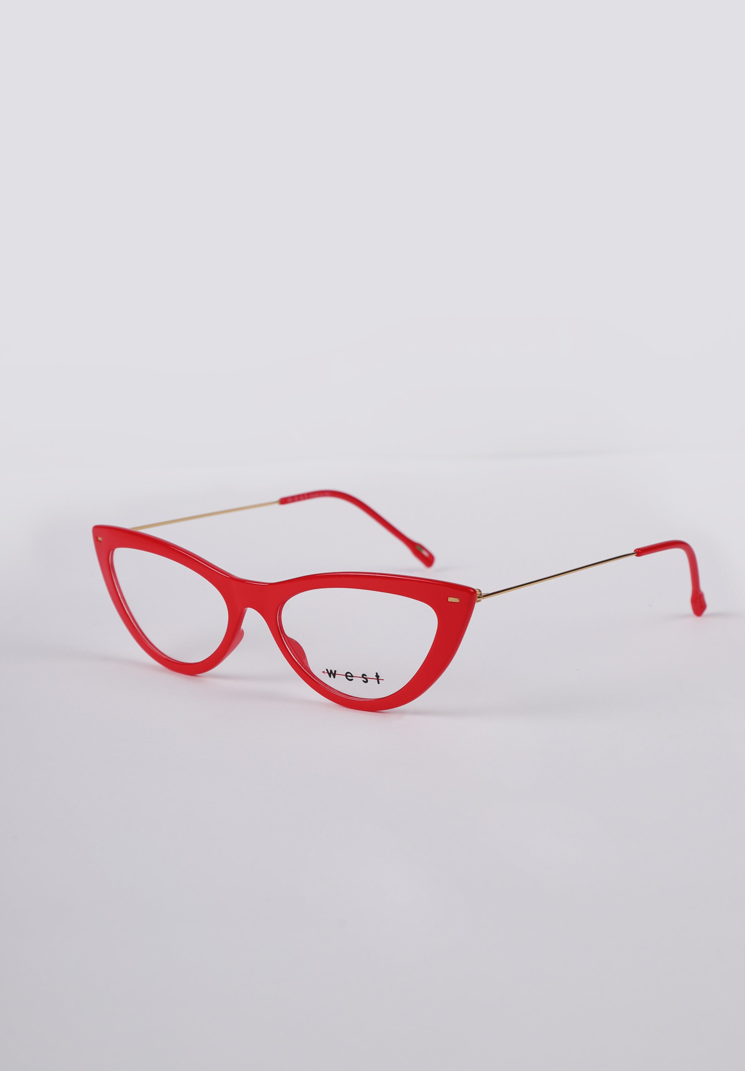 WEST Red glasses